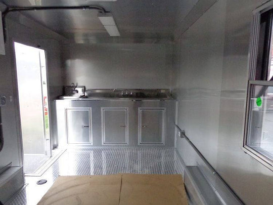 Concession Trailer 8.5'x16' Black - Food Event Catering Vending - SLE Equipment - 13
