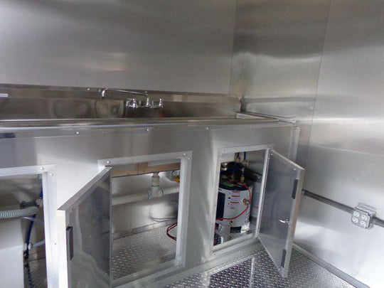 Concession Trailer 8.5'x16' Black - Food Event Catering Vending - SLE Equipment - 14