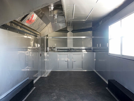 Concession Trailer 8.5x20 -Custom Food Serving