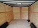 8.5x18 Black V - Nose Enclosed Trailer with Extended Tongue and Blackout Package (2) 3,500lb Axles - SLE Equipment - 14