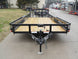 7x20 Dovetail Utility Trailer with Side Baskets (2) 3,500lb Axles - SLE Equipment - 3