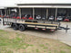 7x20 Dovetail Utility Trailer with Side Baskets (2) 3,500lb Axles - SLE Equipment - 7