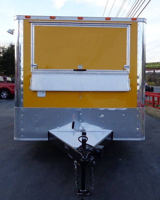 Concession Trailer 8.5'x20' Yellow - Event Catering Vending Food - SLE Equipment - 32