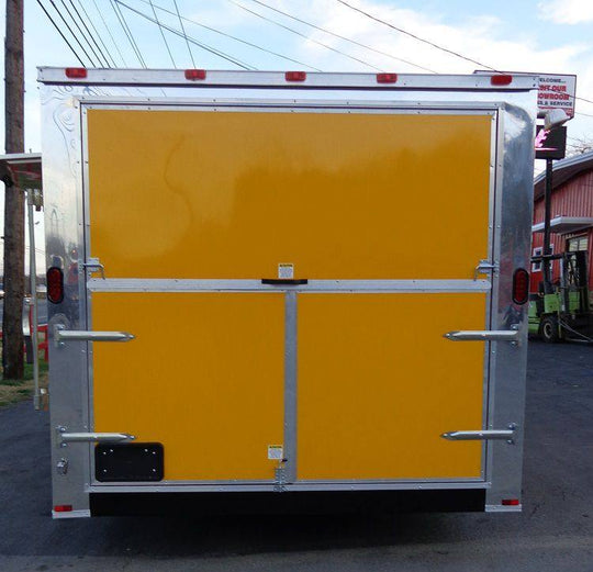 Concession Trailer 8.5'x20' Yellow - Event Catering Vending Food - SLE Equipment - 12