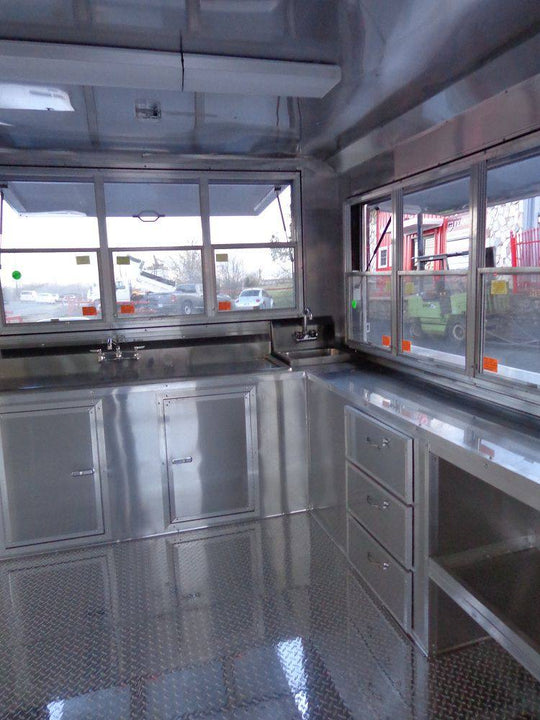 Concession Trailer 8.5'x20' Yellow - Event Catering Vending Food - SLE Equipment - 6