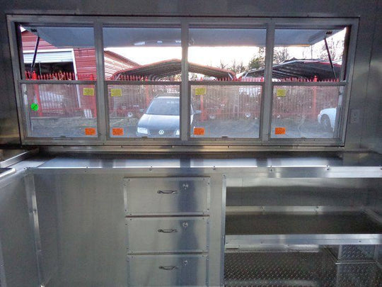 Concession Trailer 8.5'x20' Yellow - Event Catering Vending Food - SLE Equipment - 30