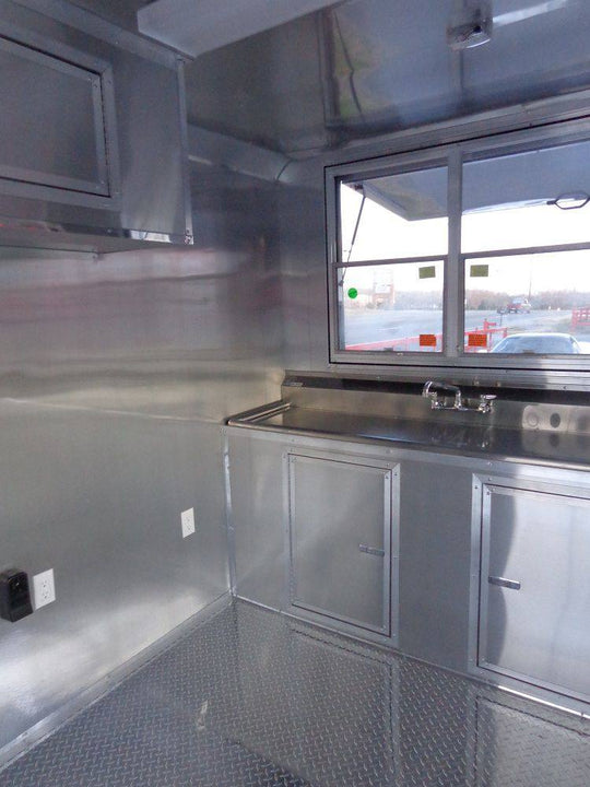 Concession Trailer 8.5'x20' Yellow - Event Catering Vending Food - SLE Equipment - 26