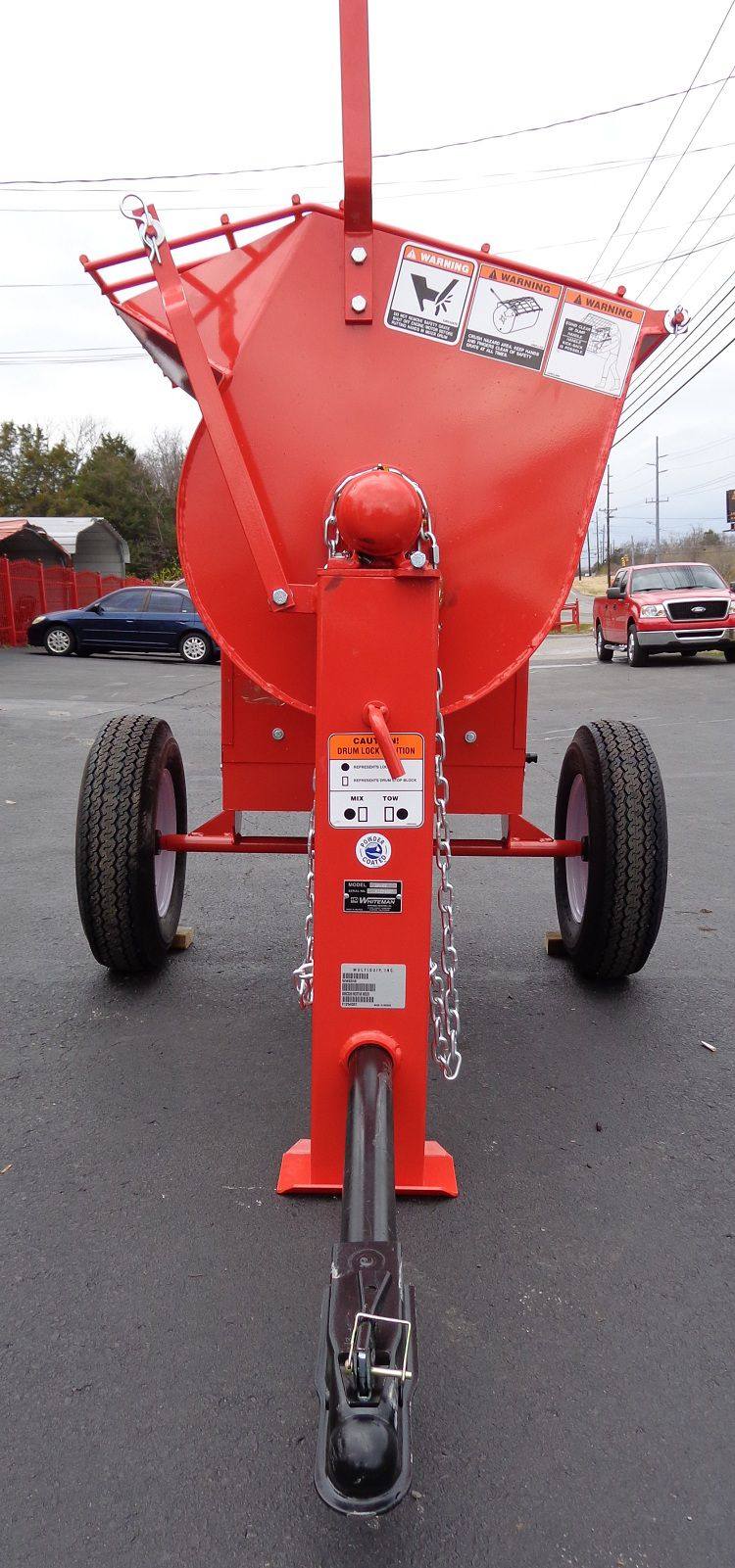 Multiquip WM63SH8 Mortar Mixer Whiteman Front Angle View