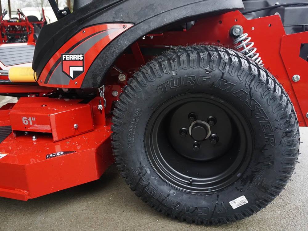 Ferris 61" ISX2200 (5902026) - 25.5HP Kawasaki Zero Turn Mower Front Angle