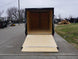 7x12 Enclosed Trailer Red V - Nose Blackout Package 3,500lb Axle Storage - SLE Equipment - 16