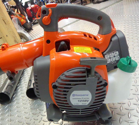 Husqvarna 125BVx Handheld Leaf Blower with Vac-Kit - 28cc Engine