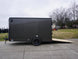 7x12 Enclosed Trailer Charcoal V - Nose Blackout Package 3,500lb Axle Storage - SLE Equipment - 10