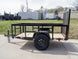 5x8 Straight Deck Utility Trailer with 2ft Side Rails 3500lb Axle - SLE Equipment - 3