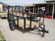 5x8 Straight Deck Utility Trailer with 2ft Side Rails 3500lb Axle - SLE Equipment - 8
