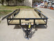 7x18 Straight Deck Utility Trailer (2) 3,500lb Axles - No Gate - SLE Equipment - 2