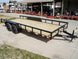 7x18 Straight Deck Utility Trailer (2) 3,500lb Axles - No Gate - SLE Equipment - 8