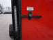 7x14 Enclosed Trailer Red V - Nose Blackout Package 3,500lb Axle Storage - SLE Equipment - 15