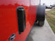 7x14 Enclosed Trailer Red V - Nose Blackout Package 3,500lb Axle Storage - SLE Equipment - 13