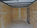 7x14 Enclosed Trailer Red V - Nose Blackout Package 3,500lb Axle Storage - SLE Equipment - 16