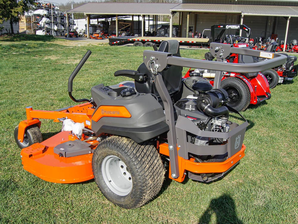 Z572X Zero Turn Mower - Front Left Side View