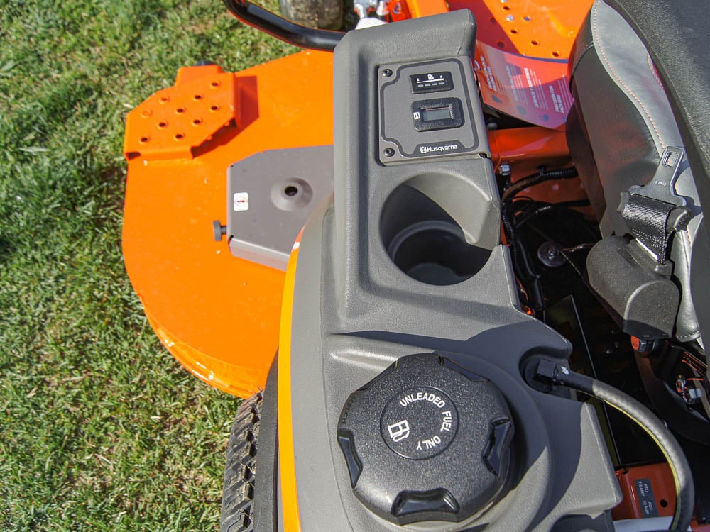 Z572X Zero Turn Mower - Front Left Side View