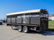 20ft Gooseneck Livestock Trailer Rubber Floor and Canvas Top (2) 7K Axles