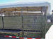 20ft Gooseneck Livestock Trailer Rubber Floor and Canvas Top (2) 7K Axles