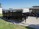 24ft Gooseneck Livestock Trailer Cleated Floor Canvas Top (2) 7K Axles