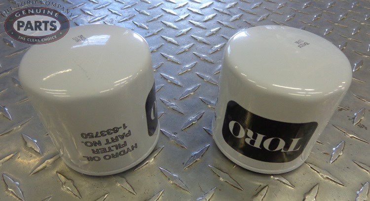 Toro OEM 1 - 633750 Hydraulic Oil Filters for Zero Turn Lawn Mowers Set of 2 - SLE Equipment - 3