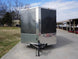 7x12 Enclosed Charcoal Trailer with Silver ATP 3500lb Axle Storage - SLE Equipment - 2