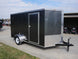 7x12 Enclosed Charcoal Trailer with Silver ATP 3500lb Axle Storage - SLE Equipment - 8