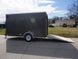 7x12 Enclosed Charcoal Trailer with Silver ATP 3500lb Axle Storage - SLE Equipment - 14