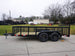 6.4' x 14'-2ft Mesh Side Utility Trailer Dovetail Tandem