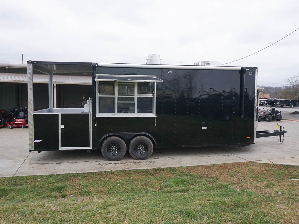 Concession Trailer 8.5'x24' Custom with 6' Porch Area and Appliances