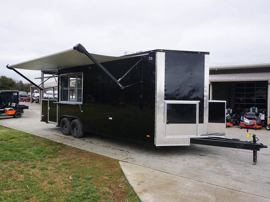 Concession Trailer 8.5'x24' Custom with 6' Porch Area and Appliances