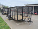 6.4x12 Dovetail Utility Trailer with 4ft Mesh Sides 3,500lb Axle - SLE Equipment - 8