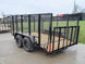 6.4x12 Dovetail Utility Trailer with 4ft Mesh Sides (2) 3,500lb Axles - SLE Equipment - 4