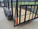 6.4x12 Dovetail Utility Trailer with 4ft Mesh Sides (2) 3,500lb Axles - SLE Equipment - 15