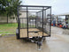 6.4x12 Straight Deck Utility Trailer with 6ft Mesh Sides (2) 3,500lbs - SLE Equipment - 8