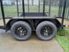 6.4x12 Straight Deck Utility Trailer with 6ft Mesh Sides (2) 3,500lbs - SLE Equipment - 12