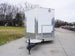 8.5' x 16' White Concession Food Trailer