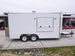 8.5' x 16' White Concession Food Trailer