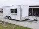 8.5' x 16' White Concession Food Trailer