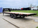 8.5x25 IBeam Gooseneck Straight Deckover Trailer (2) 7K Axles Slide Ramps 14K GVWR - SLE Equipment - 4