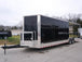 Concession Trailer 8.5' x 30' Custom V-Nose TV Box Porch Style