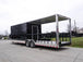 Concession Trailer 8.5' x 30' Custom V-Nose TV Box Porch Style