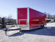 Enclosed Trailer 8.5' X 20' Custom Red Event Storage - SLE Equipment - 1