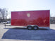 Enclosed Trailer 8.5' X 20' Custom Red Event Storage - SLE Equipment - 4