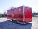Enclosed Trailer 8.5' X 20' Custom Red Event Storage - SLE Equipment - 5