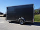 Enclosed Trailer 6' X 12' Charcoal - V - Nose 3,500 lb. Axle Storage - SLE Equipment - 4